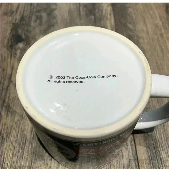 Vintage Coca Cola Signs Graphic Coffee  Mug 2003 - Picture 4 of 6